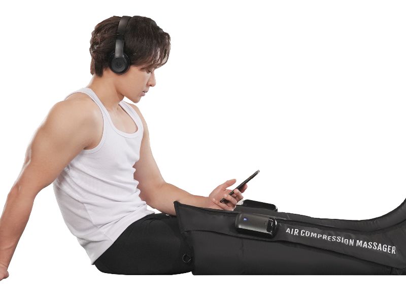 ACM-A1 Wireless Air Compressive Leg Massager, Wireless Air Compressive Leg Massager
